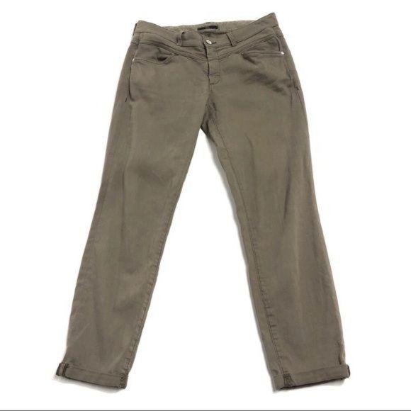 Hugo Boss Pants - Hugo boss slim leg stretch cuffed retro cropped 29